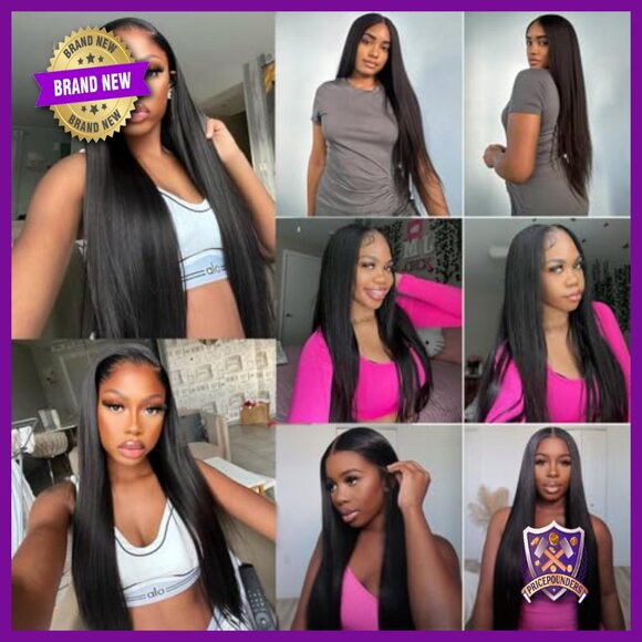 Brazilian Straight Human Hair Extensions 14-20 Inch 400g Bundle Sew In